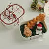 Mini-Coffret de Bougies Festives - Botte/Maison/Sapin Blanc