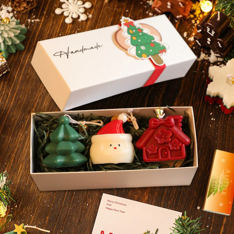 Magie de Noël – Coffret de Bougies Festives