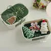 Mini-Coffret de Bougies Festives - Botte/Maison/Sapin Blanc